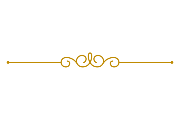 Download Curved Line Golden Boarder. Swirl Fancy - Swirl Collection