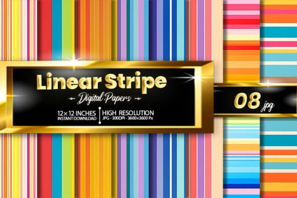 Download Linear Stripe Digital Papers - Trip Collection