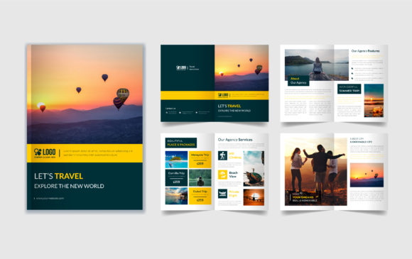 Download Tour &amp; Travel 8 Page Brochure Template - Premium Resources