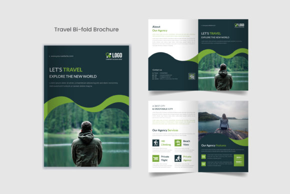 Download Tour &amp; Travel Agency Bifold Brochure - Premium Resources