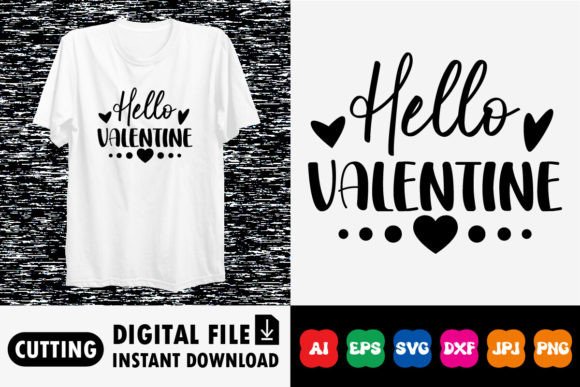 Download Hello Valentine Shirt Design - Valentine shirt design Collection
