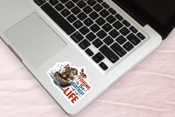 Download Fishing is the Sticker Design - Sticker Collection