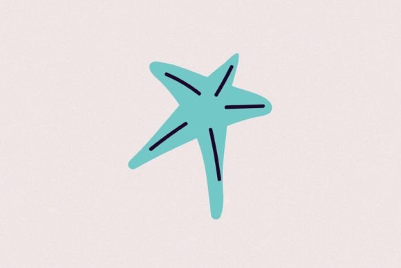 Download Blue Sea Star PNG Clipart - Blue Collection