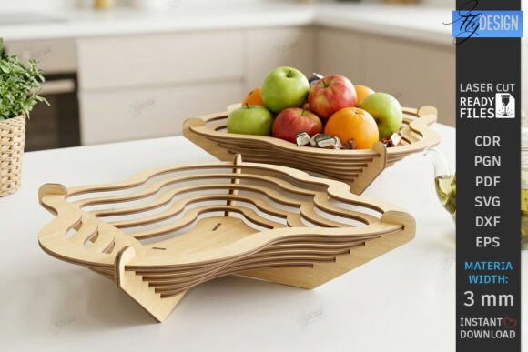 Download Wooden Layered Contour Bowl Laser Cut - Tour Collection